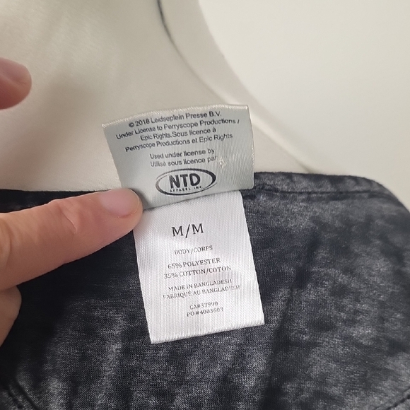 AC/DC Black Burnout Tank Top – Vintage Rock Band Graphic Tee Style - Picture 7 of 8